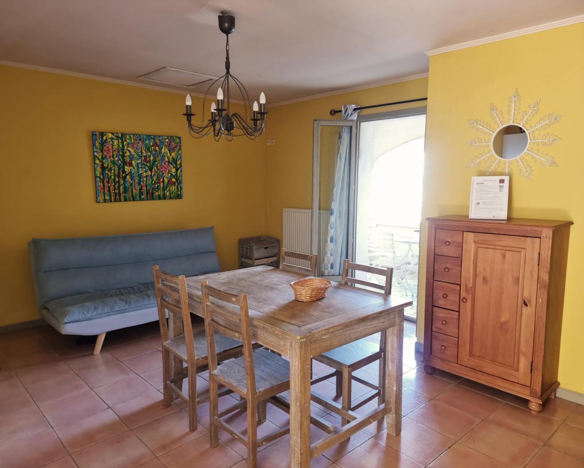 Apartmán Pousterle De Sabran - Piscine & Hammam Pokoj fotografie