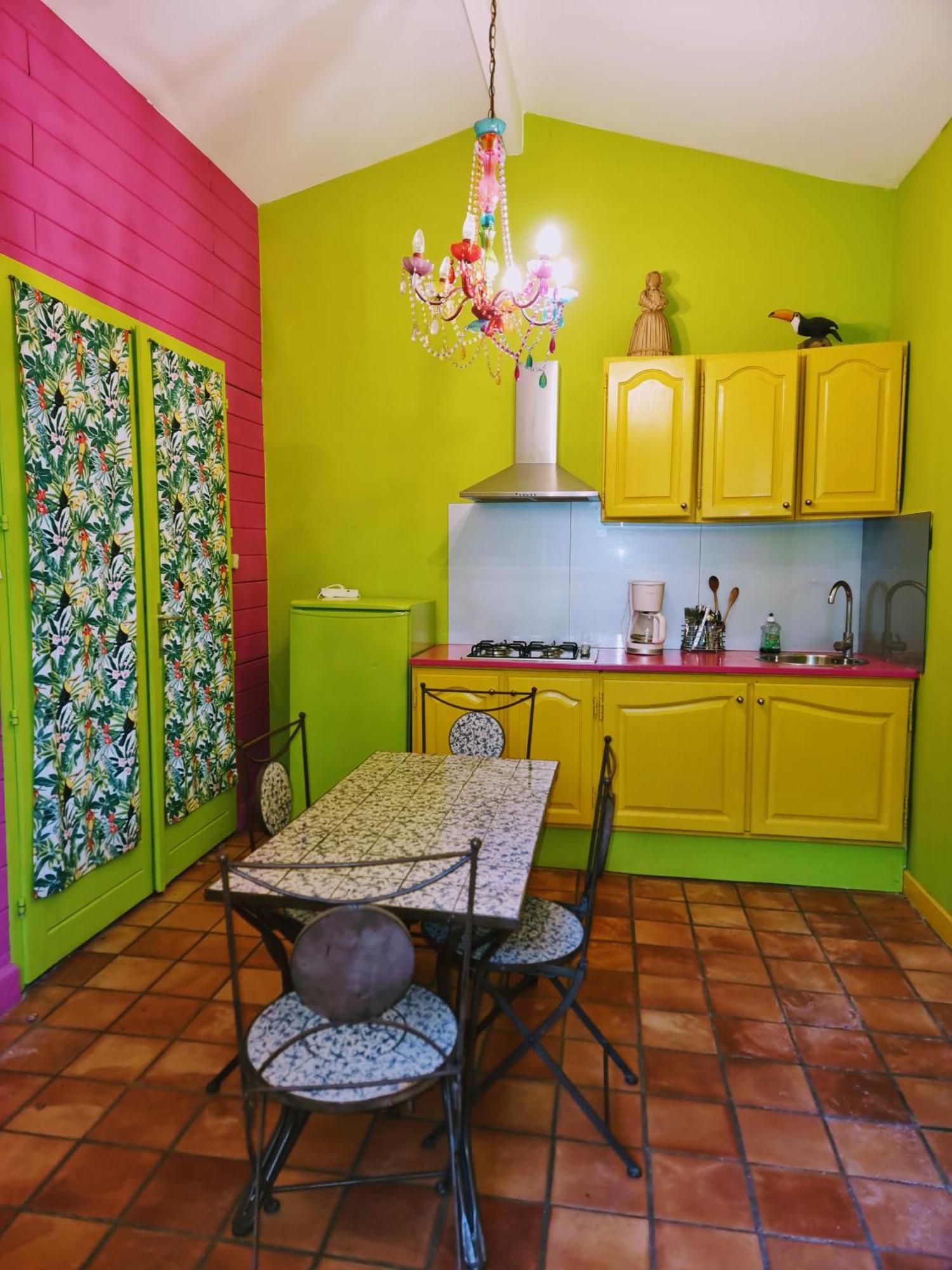 Apartmán Pousterle De Sabran - Piscine & Hammam Pokoj fotografie