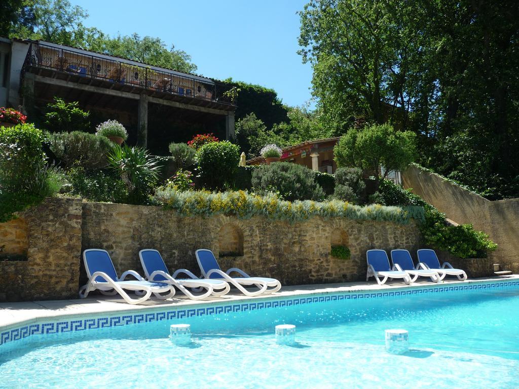 Apartmán Pousterle De Sabran - Piscine & Hammam Exteriér fotografie